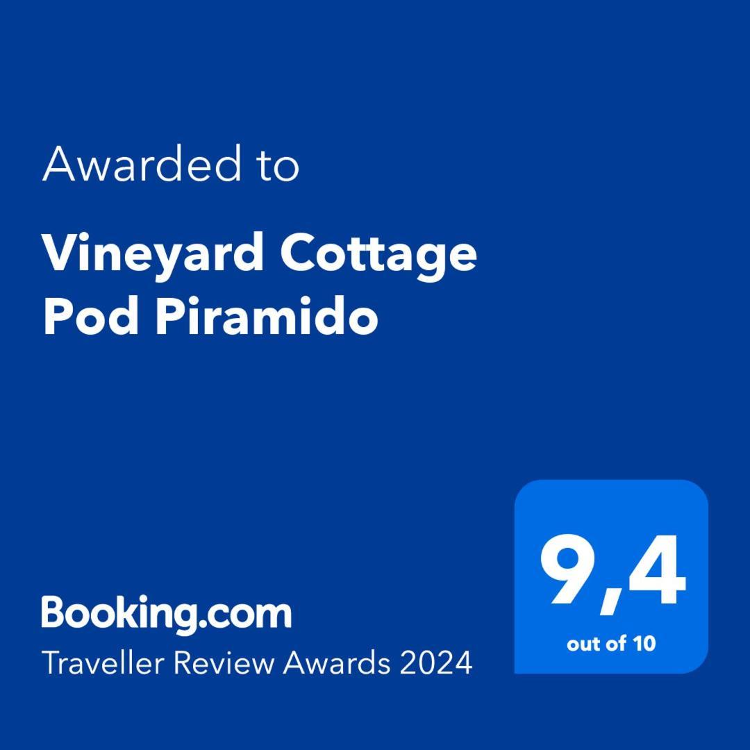 Vineyard Cottage Pod Piramido Dobrnic Zewnętrze zdjęcie